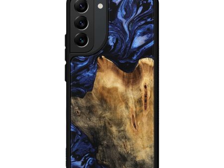 Galaxy S22 Plus Wood Phone Case - Calvin (Blue, 744650) Online now