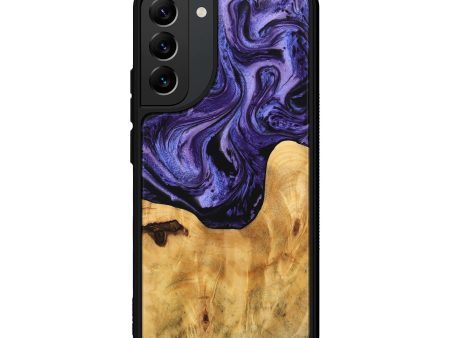 Galaxy S22 Plus Wood Phone Case - Edita (Purple, 744924) For Sale