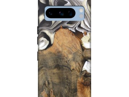 Pixel 8 Pro Wood Live Edge Phone Case - Jameson (Black & White, 744366) Discount