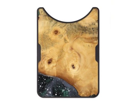 Alloy Wood Wallet - Angil (Cosmos, 744882) Fashion