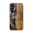 Galaxy S23 Wood Live Edge Phone Case - Clint (Black & White, 744796) Hot on Sale