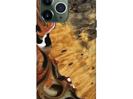 iPhone 13 Pro Max Wood Live Edge Phone Case - Joanna (Black & White, 744786) Online Hot Sale