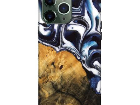 iPhone 13 Pro Max Wood Live Edge Phone Case - Sotos (Blue, 744803) Sale