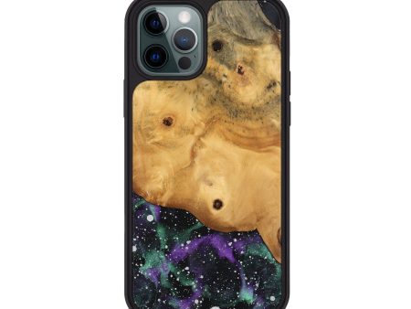 iPhone 12 Pro Wood Phone Case - Sanjoy (Cosmos, 744661) Online now