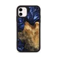 iPhone 11 Wood Phone Case - Calvin (Blue, 744650) Online now