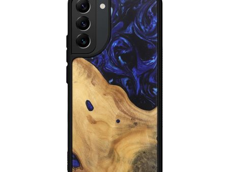 Galaxy S22 Plus Wood Phone Case - Selva (Blue, 744413) For Discount