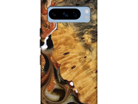 Pixel 8 Pro Wood Live Edge Phone Case - Joanna (Black & White, 744786) Online now