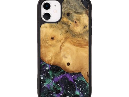 iPhone 11 Wood Phone Case - Sanjoy (Cosmos, 744661) Online now