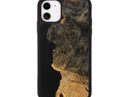 iPhone 11 Wood Phone Case - Gearld (Wood Burl, 744532) on Sale