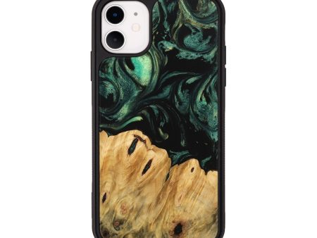 iPhone 11 Wood Phone Case - Carnell (Green, 744549) Hot on Sale