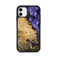 iPhone 11 Wood Phone Case - Sanaa (Purple, 744938) Online now