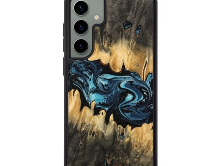 Galaxy S24 Plus Wood Phone Case - Dalvin (Blue, 744076) For Sale