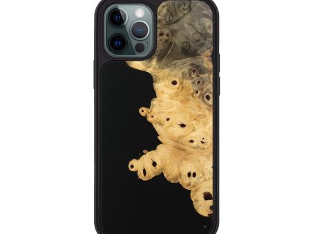 iPhone 12 Pro Wood Phone Case - Candra (Wood Burl, 744536) Online Hot Sale