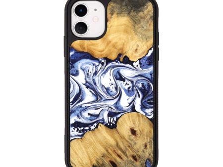 iPhone 11 Wood Phone Case - Pearle (Blue, 744830) Hot on Sale