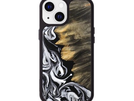 iPhone 13 Wood Phone Case - Nagaraj (Black & White, 744817) Discount