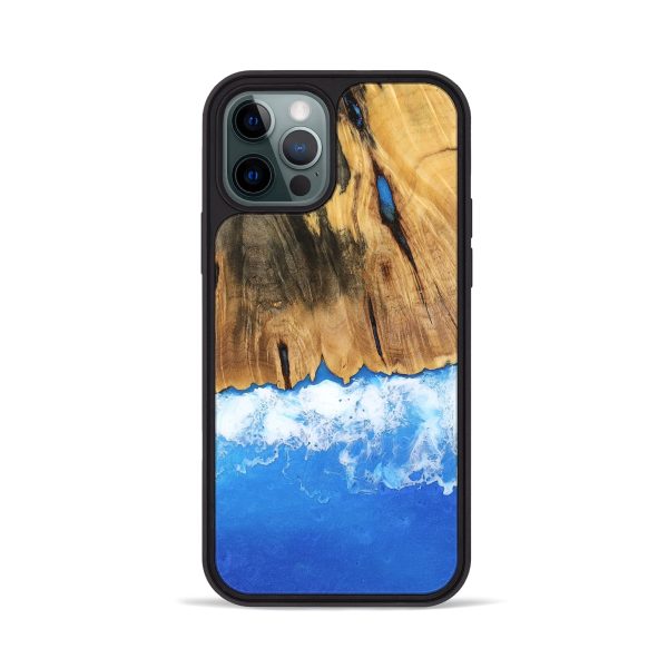 iPhone 12 Pro Wood Phone Case - Chasity (Coastal, 744740) For Discount