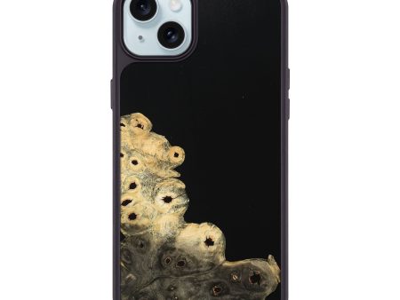 iPhone 15 Plus Wood Phone Case - Dianne (Wood Burl, 744734) For Sale