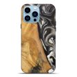 iPhone 14 Pro Max Wood Live Edge Phone Case - Jester (Black & White, 744378) Cheap