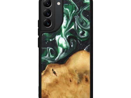 Galaxy S22 Plus Wood Phone Case - Toshio (Green, 744733) For Cheap