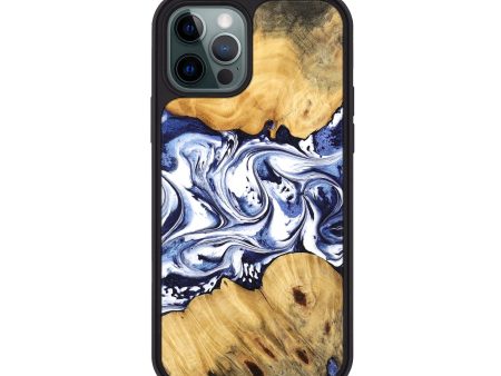 iPhone 12 Pro Wood Phone Case - Pearle (Blue, 744830) Online