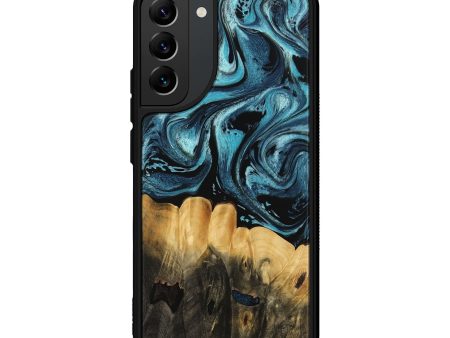 Galaxy S22 Plus Wood Phone Case - Roxi (Blue, 744073) For Cheap